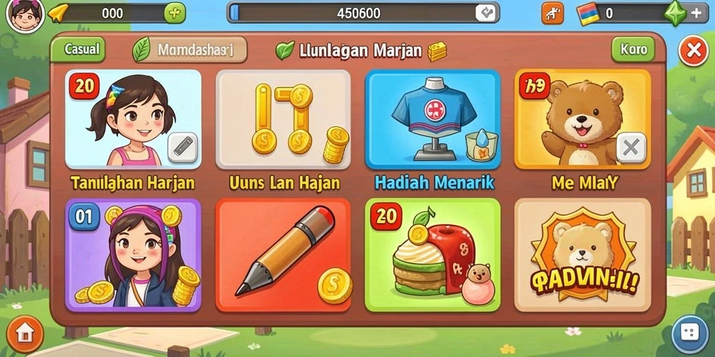 Deskripsi tampilan utama API77 dengan grafis yang menarik.