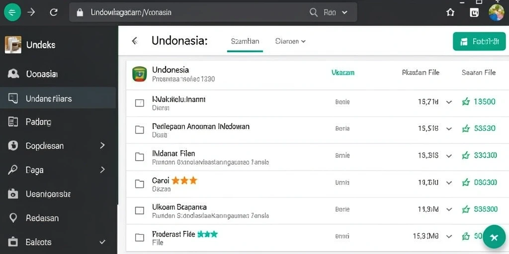 Tampilan antarmuka yang menarik dan user-friendly.