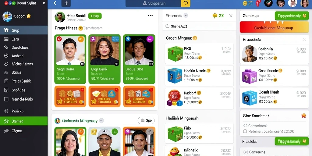 Tampilan antarmuka KARTUTOTO yang menarik
