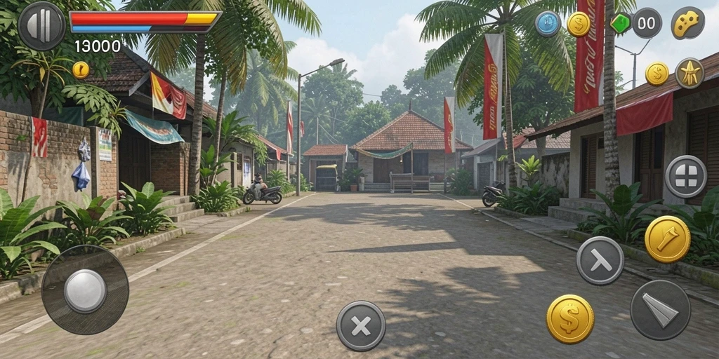 Tampilan awal aplikasi MANDALA77 yang menawan.