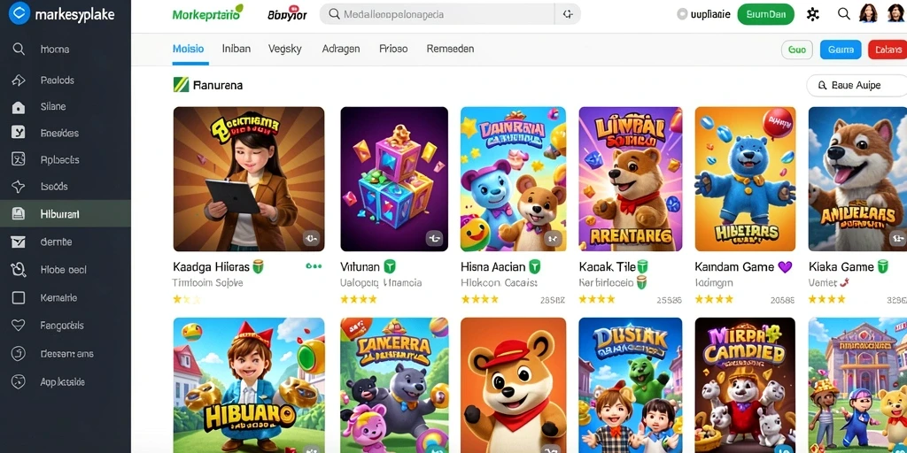 Tampilan awal yang menarik dari NEKOTOTO.