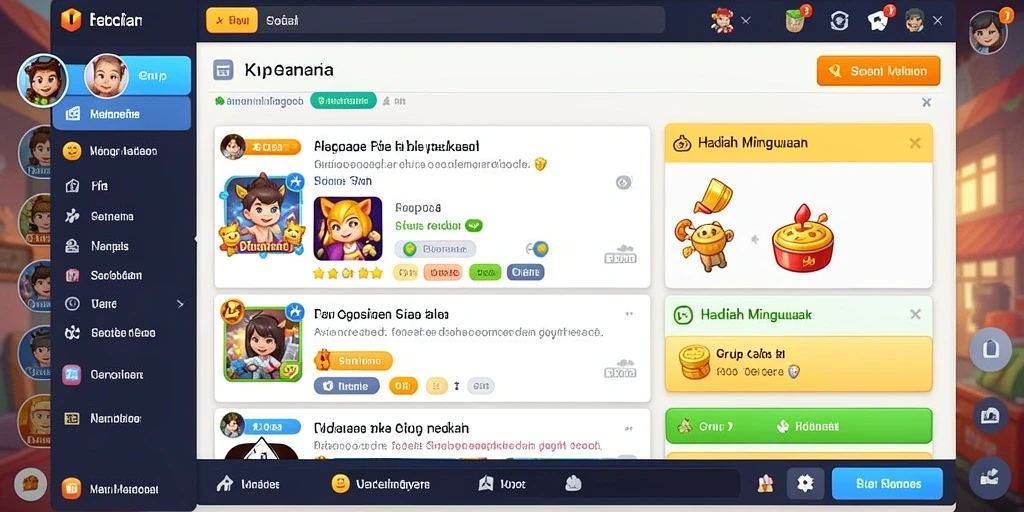 Tampilan antarmuka utama PENITI4D yang menarik dan informatif.
