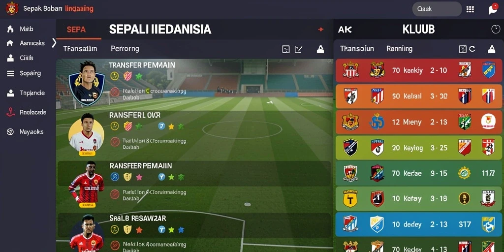 Tampilan menu utama yang intuitif dan menarik.