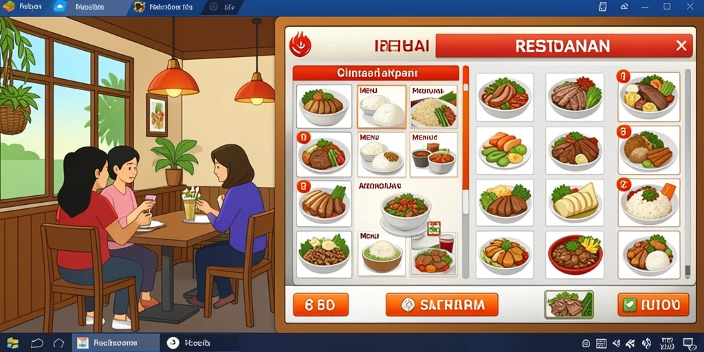 Gambar antarmuka utama TOPDOMINO yang menawan.