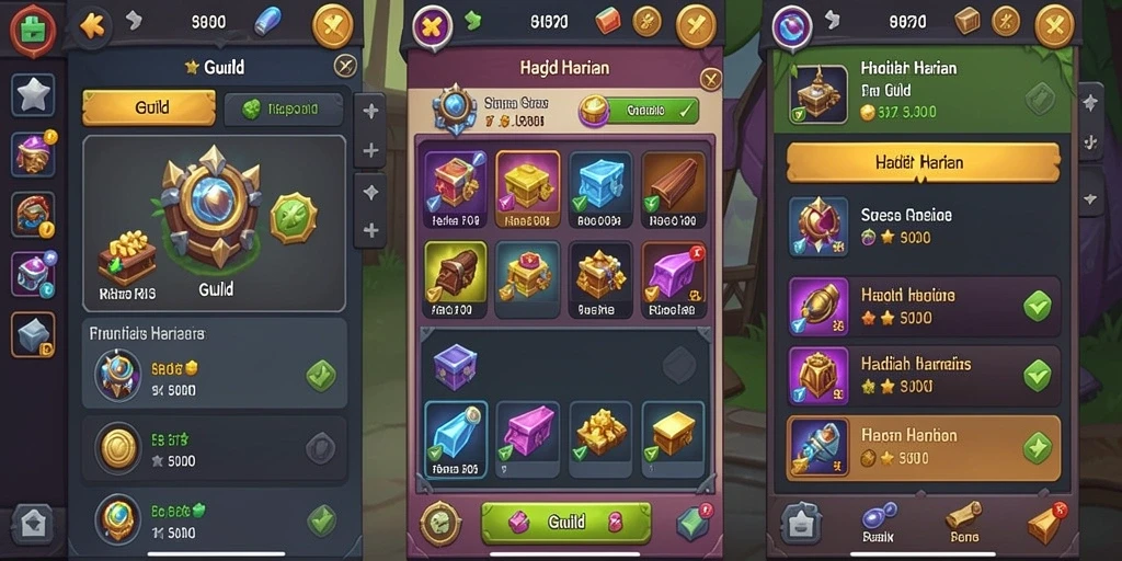 Screenshot 1: Menampilkan karakter utama dalam aksi.